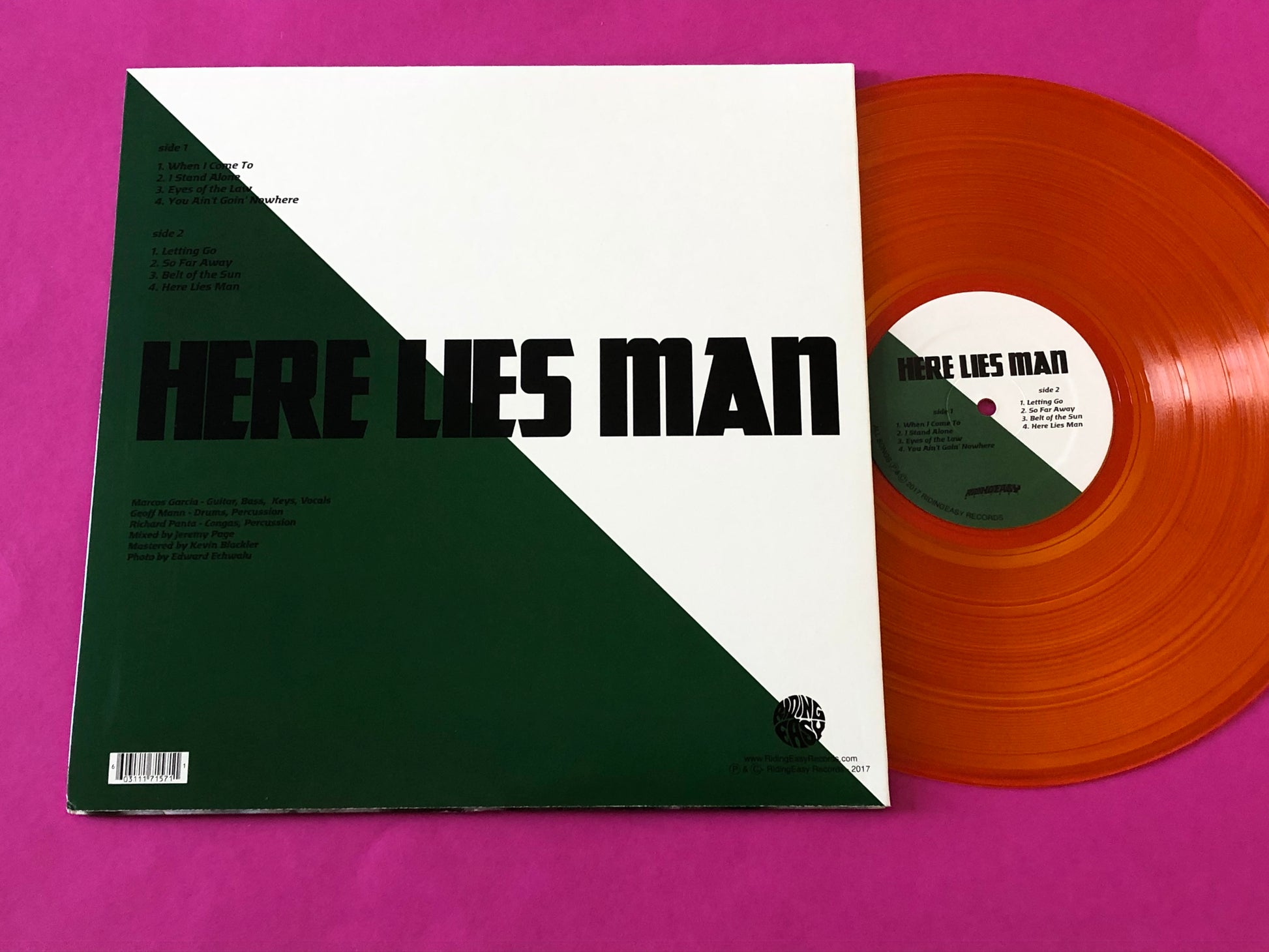 Here Lies Man : Here Lies Man (LP, Album, Ltd, Gol)