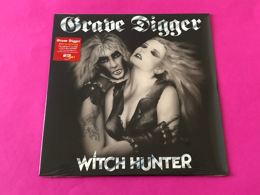 Grave Digger (2) : Witch Hunter (LP, Album, Ltd, RE, RM, Gol)