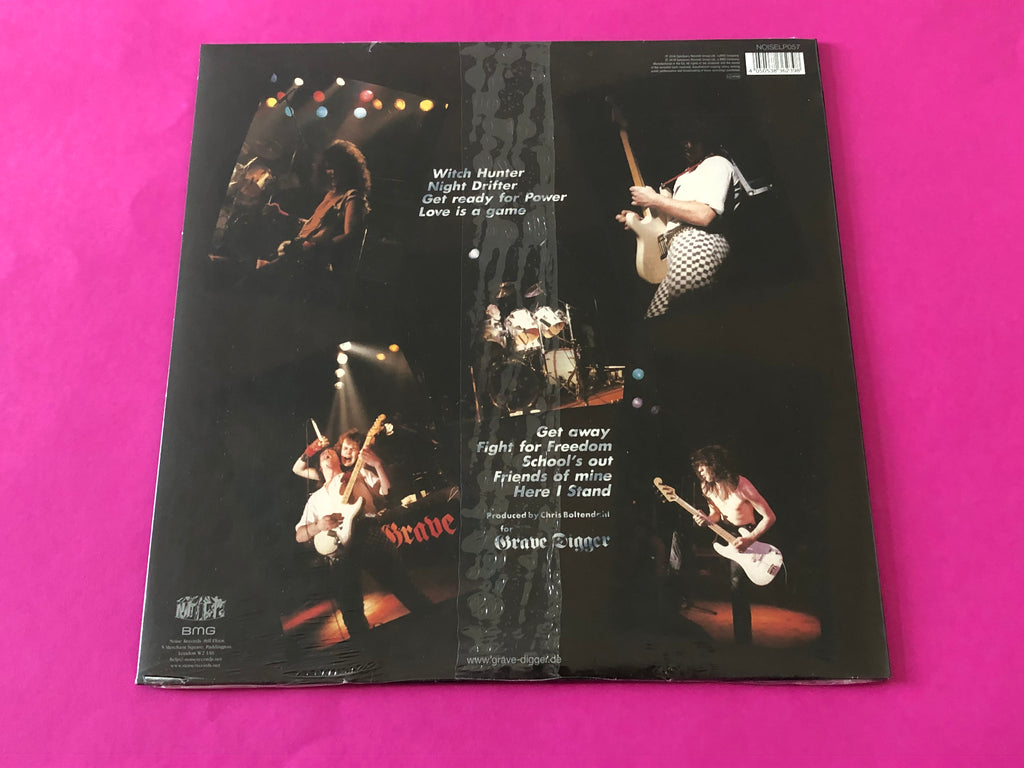 Grave Digger (2) : Witch Hunter (LP, Album, Ltd, RE, RM, Gol)