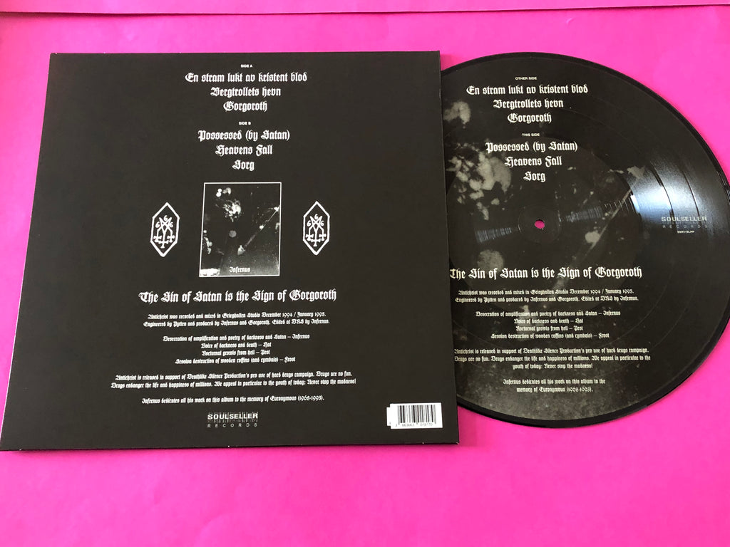 Gorgoroth : Antichrist (LP, Album, Ltd, Pic, RE)