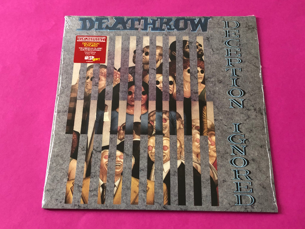 Deathrow : Deception Ignored (LP, Album, Ltd, RE, RM, Sil)