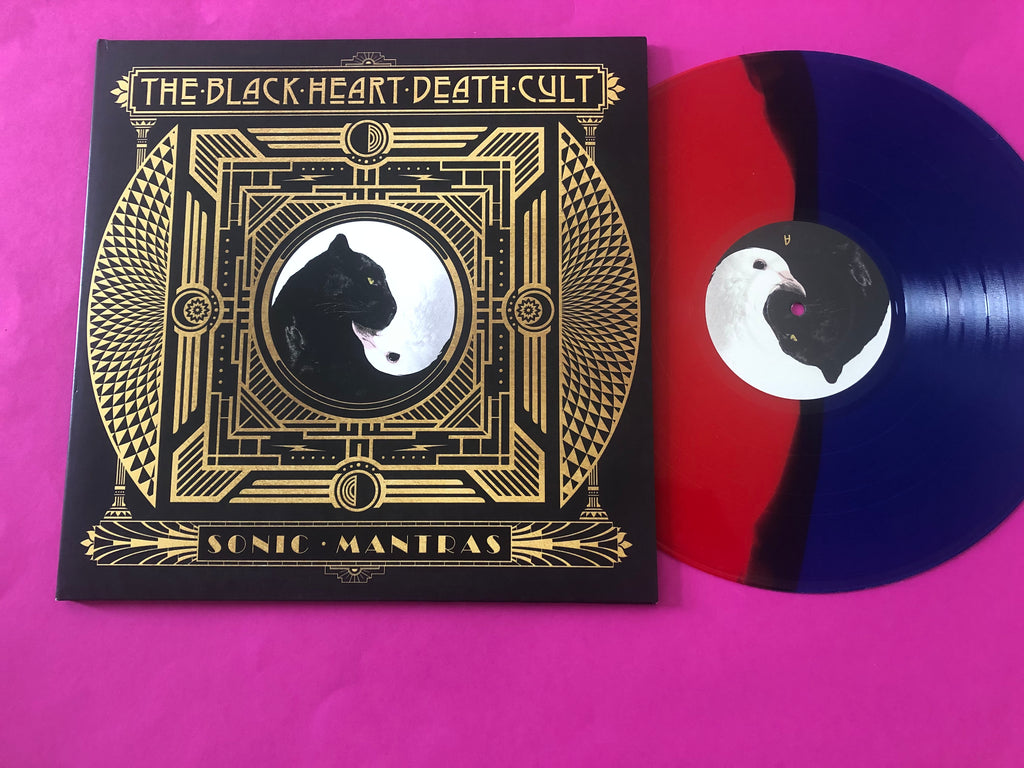 The Black Heart Death Cult : Sonic Mantras (LP, Album, Ltd, RP, Red)