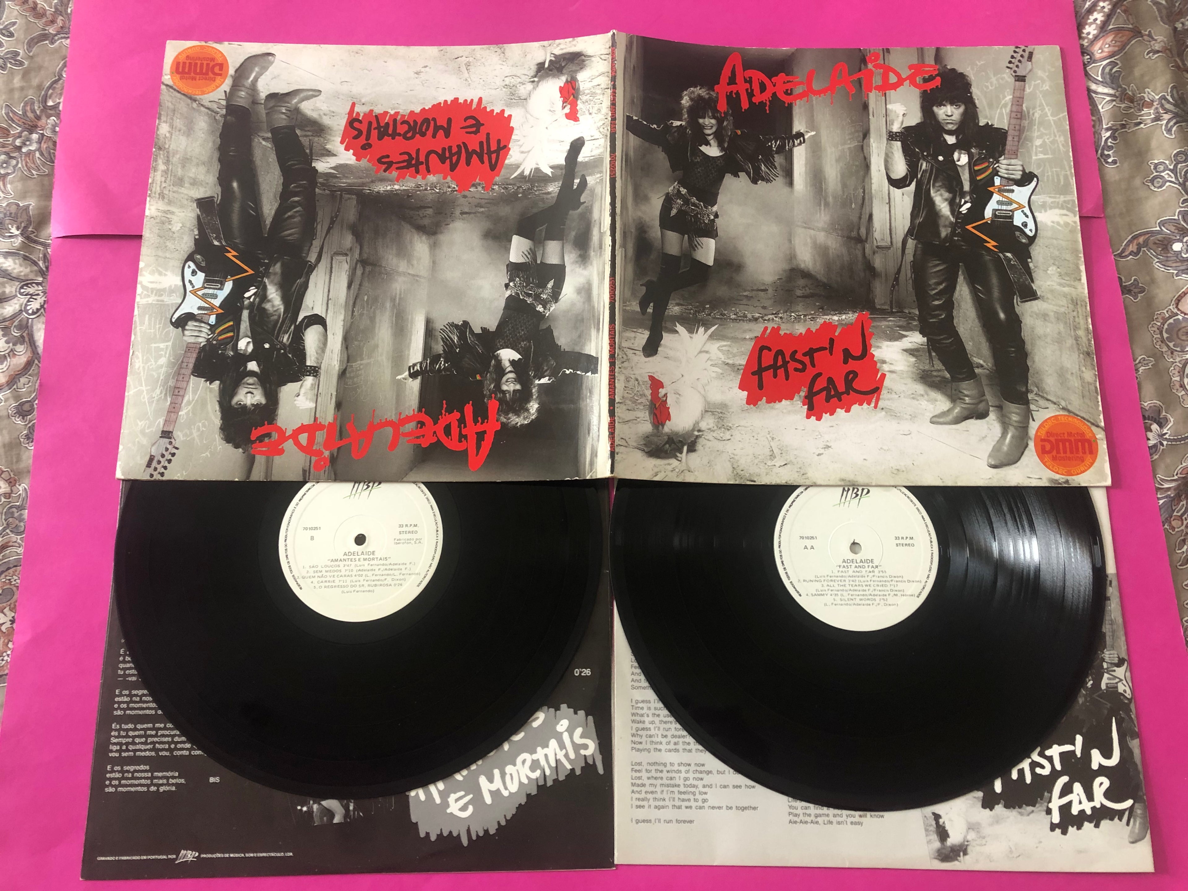 Adelaide Ferreira : Amantes E Mortais / Fast'N Far  (2xLP, Album)