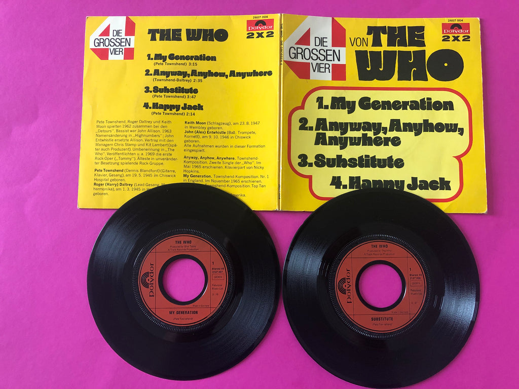 Who, The : Die Grossen Vier (7",45 RPM)