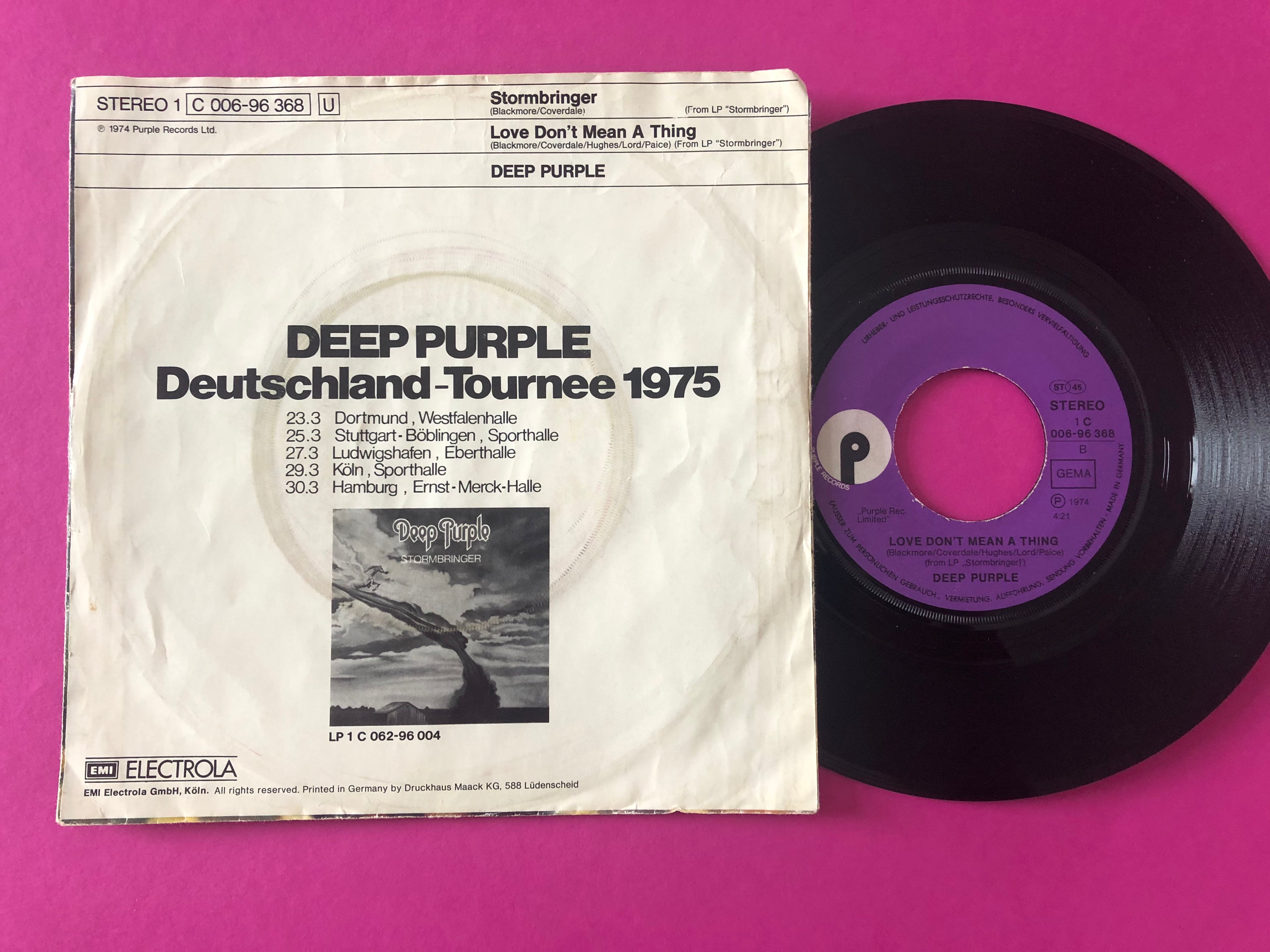 Deep Purple : Stormbringer (7",45 RPM,Single)