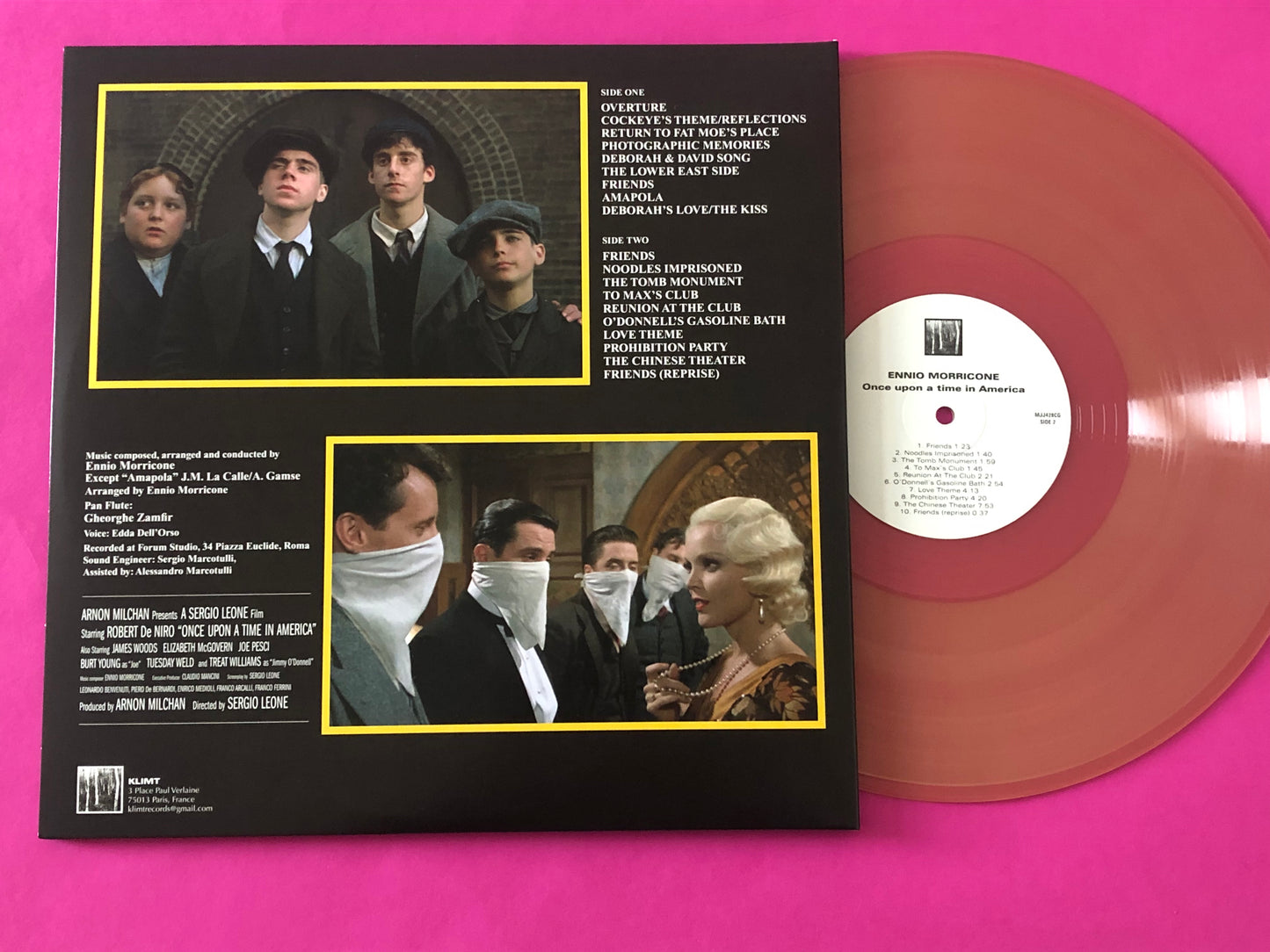 Ennio Morricone : Once Upon A Time In America (LP,Album,Reissue)