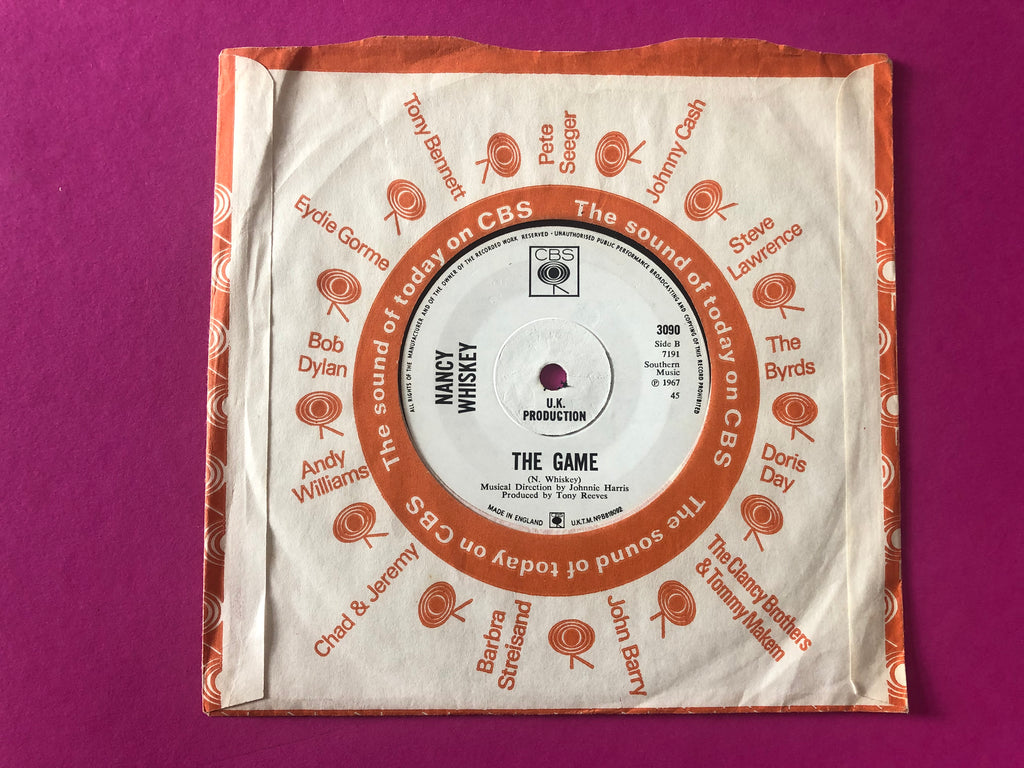 Nancy Whiskey : Freight Train (7", Single, Promo)