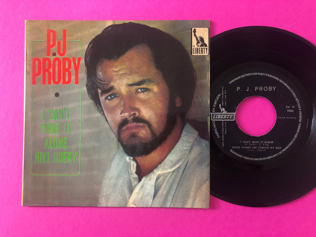 P.J. Proby : I Can't Make It Alone (7", EP)