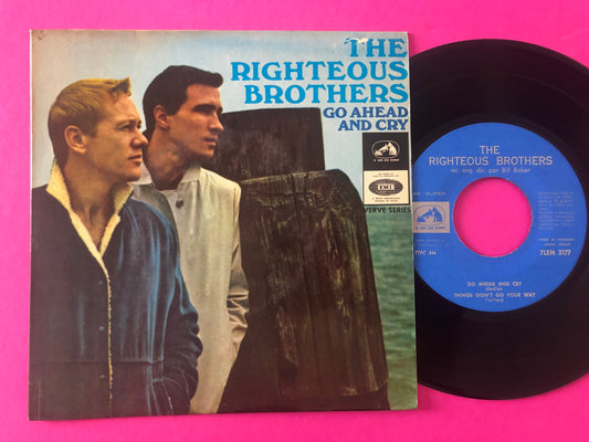 The Righteous Brothers : Go Ahead And Cry (7", EP)