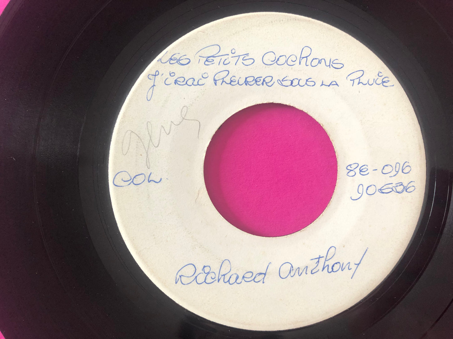 Richard Anthony (2) : Les Petits Cochons (7", EP, TP)