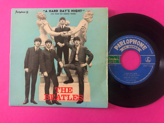 The Beatles : A Hard Day's Night (7",45 RPM,EP)