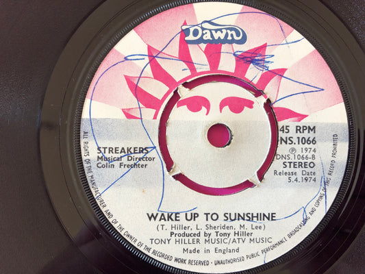 Streakers : Turn Me Down (7", Pus)