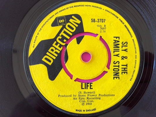 Sly & The Family Stone : M'Lady (7", Single)