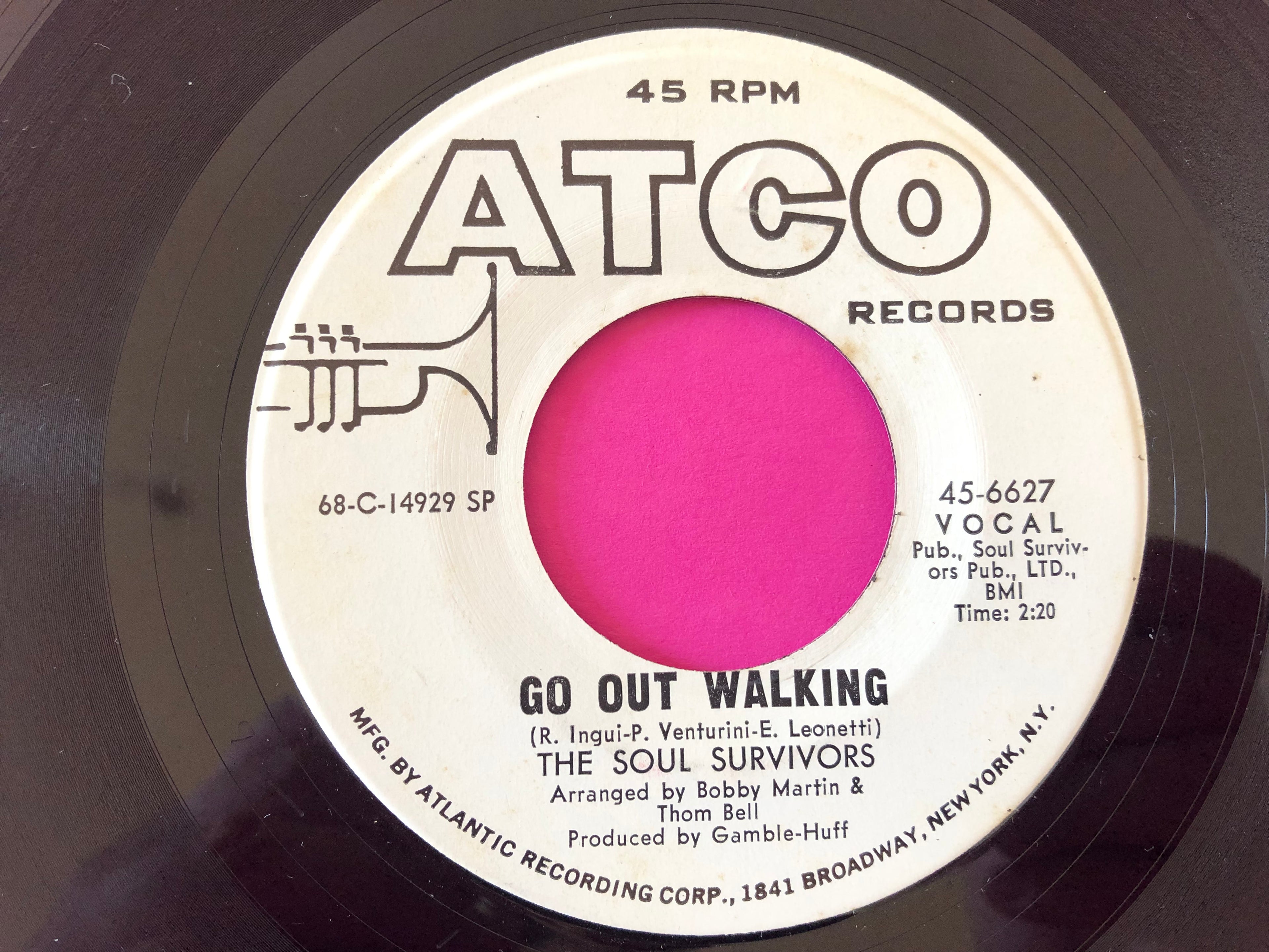 Soul Survivors : Turn Out The Fire (7", Single, Promo, SP )
