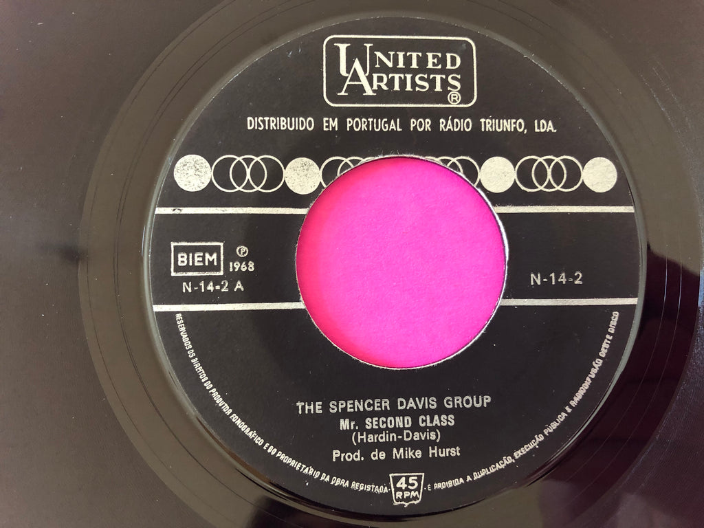 The Spencer Davis Group : Mr. Second Class  (7", Single)