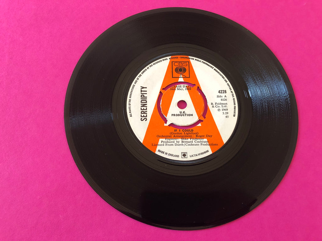 Serendipity (3) : If I Could (7", Single, Promo)