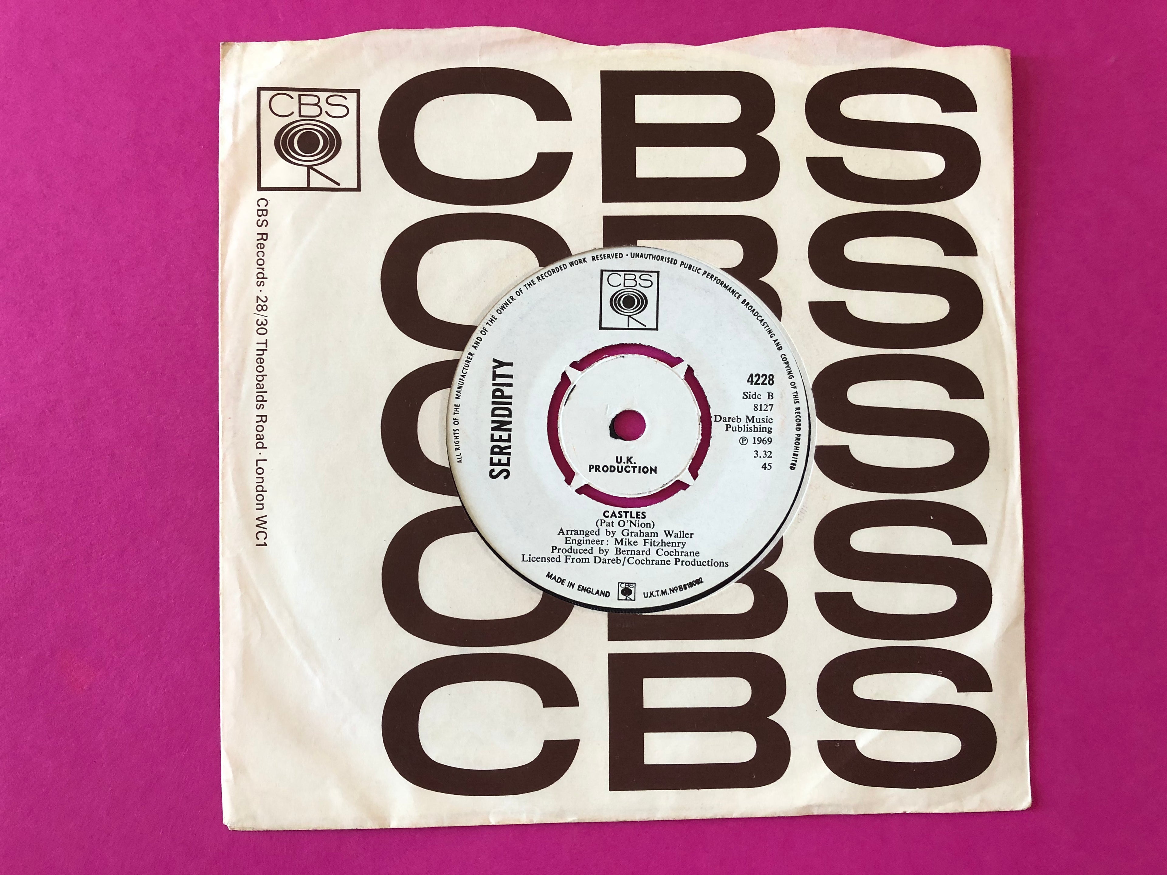 Serendipity (3) : If I Could (7", Single, Promo)