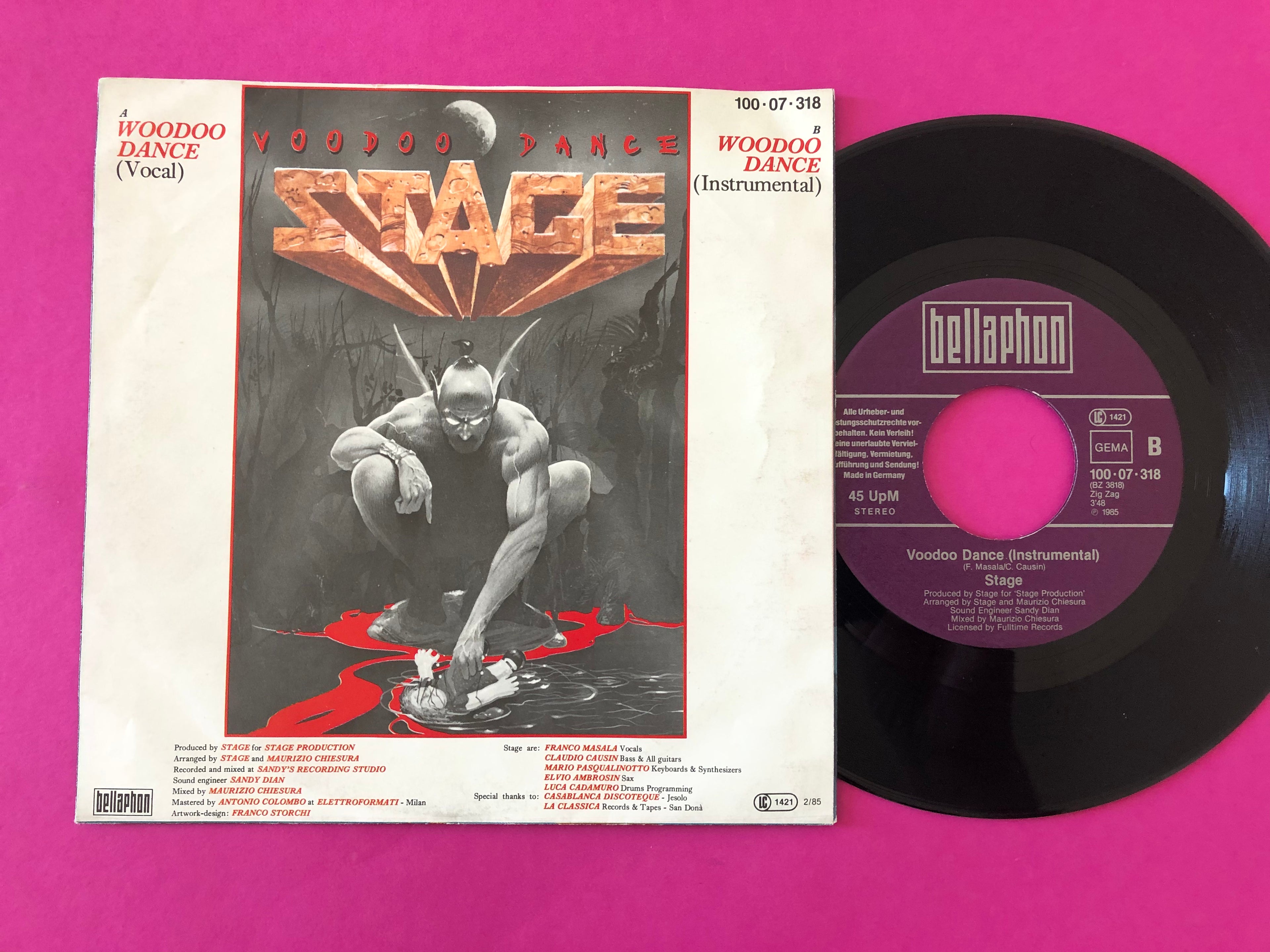 Stage (2) : Voodoo Dance (7", Single)