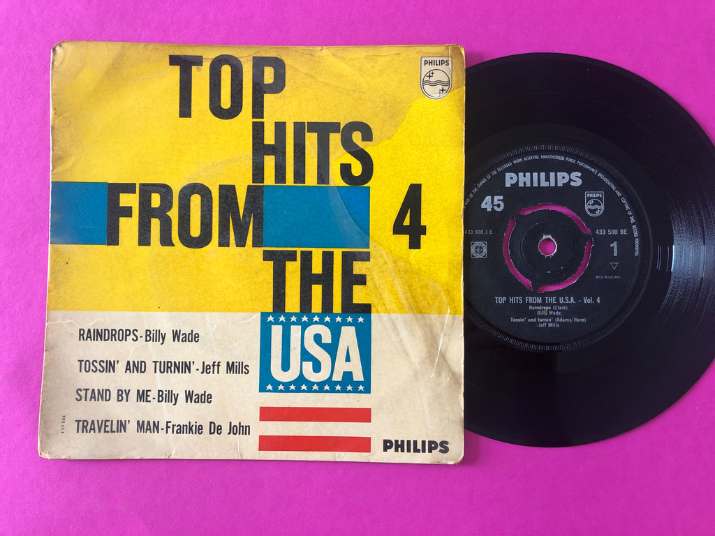 Various : Top Hits From The U.S.A. - 4 (7", EP, Comp, 3 p)
