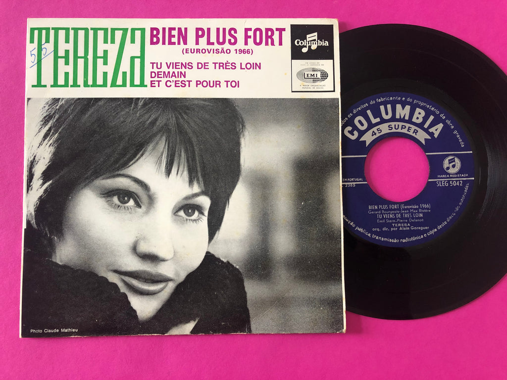 Tereza Kesovija : Bien Plus Fort (7", EP)