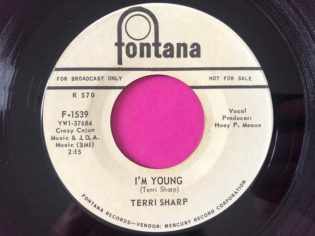 Terri Sharp : A Love That Will Last / I'm Young (7", Promo)