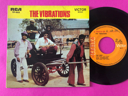 The Vibrations : The Man (7", EP, Mono)