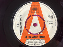 Charger l&#39;image dans la galerie, The Washington DC&#39;s : Seek And Find (7&quot;, Single, Promo)
