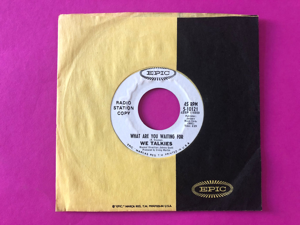 We Talkies : I've Got To Hold On (7", Single, Promo)