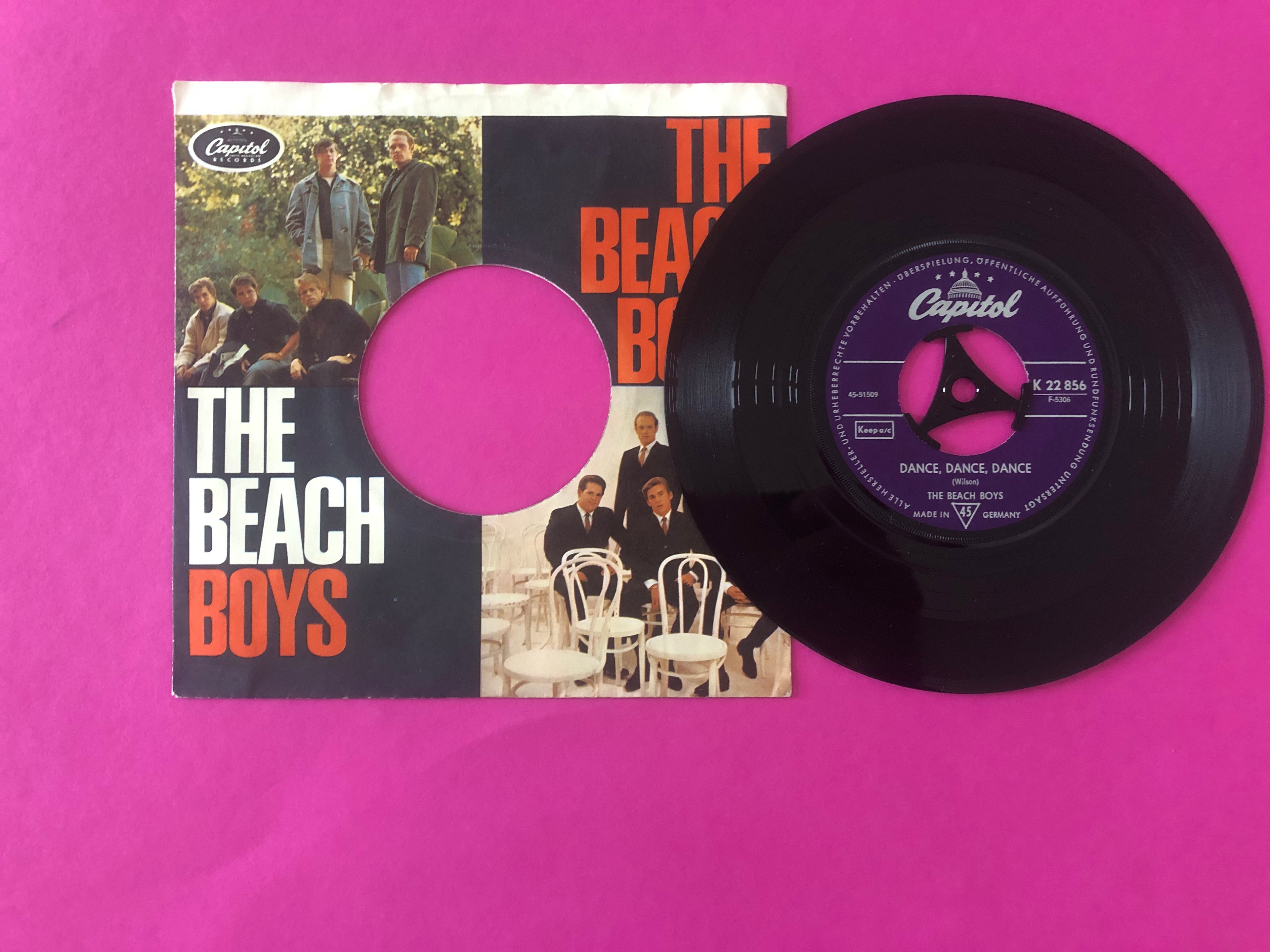 Beach Boys, The : Dance, Dance, Dance (7",45 RPM,Single,Mono)