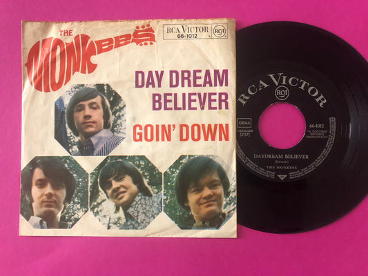 Monkees, The : Day Dream Believer / Goin' Down (7",45 RPM,Single)