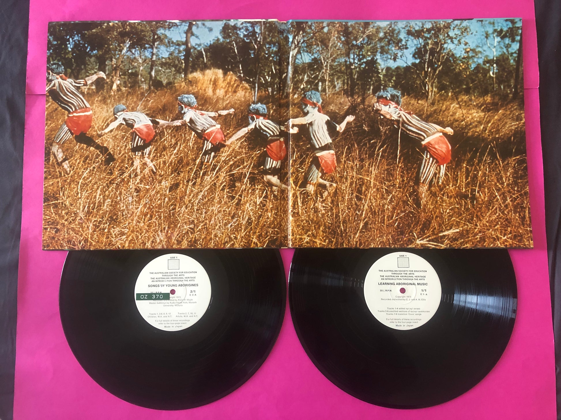 Various : The Australian Aboriginal Heritage: An Introduction Through the Arts (LP,Album)