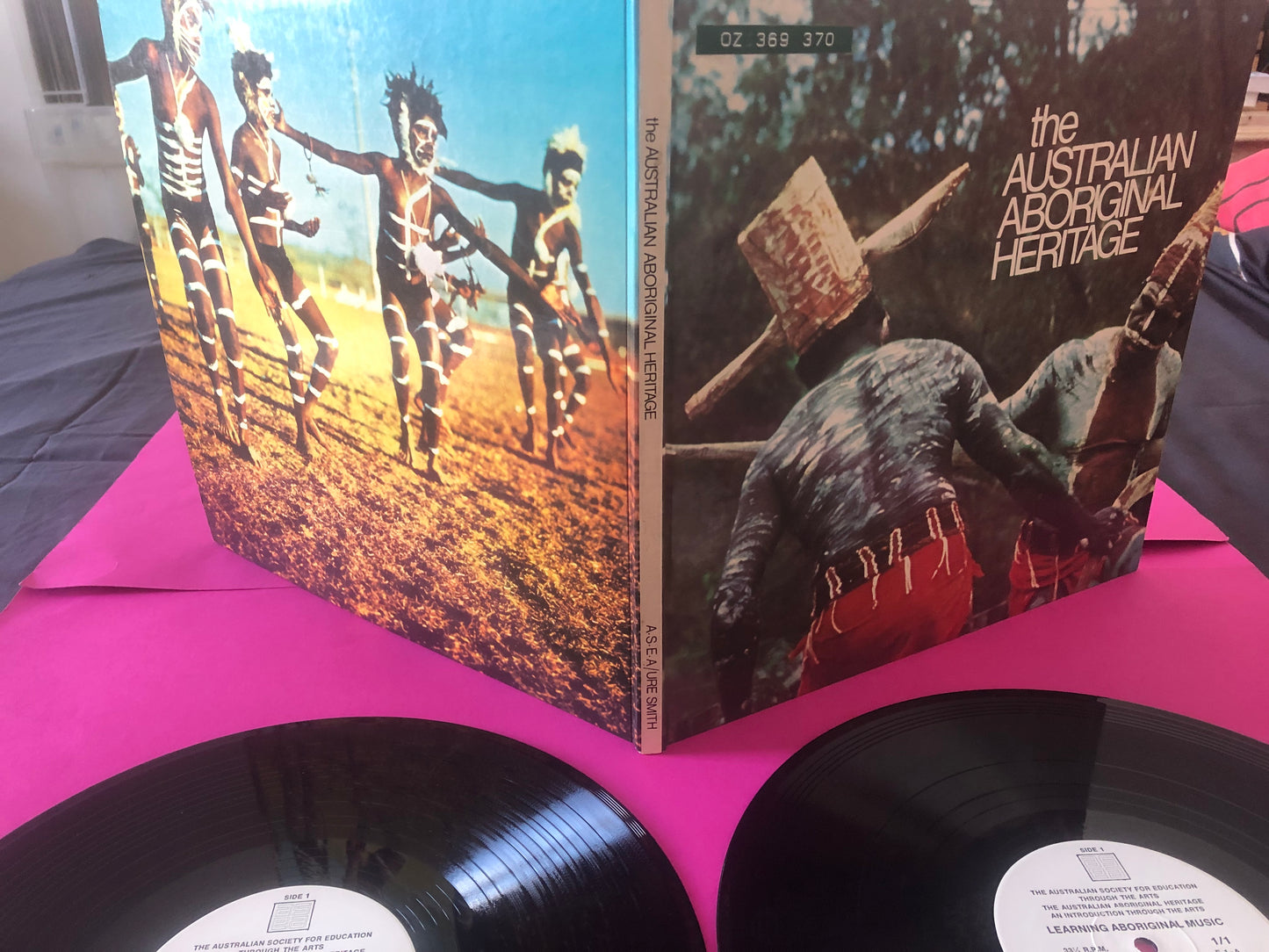 Various : The Australian Aboriginal Heritage: An Introduction Through the Arts (LP,Album)