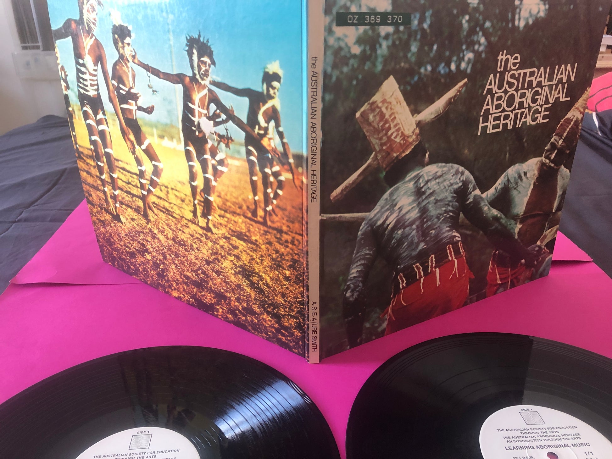 Various : The Australian Aboriginal Heritage: An Introduction Through the Arts (LP,Album)