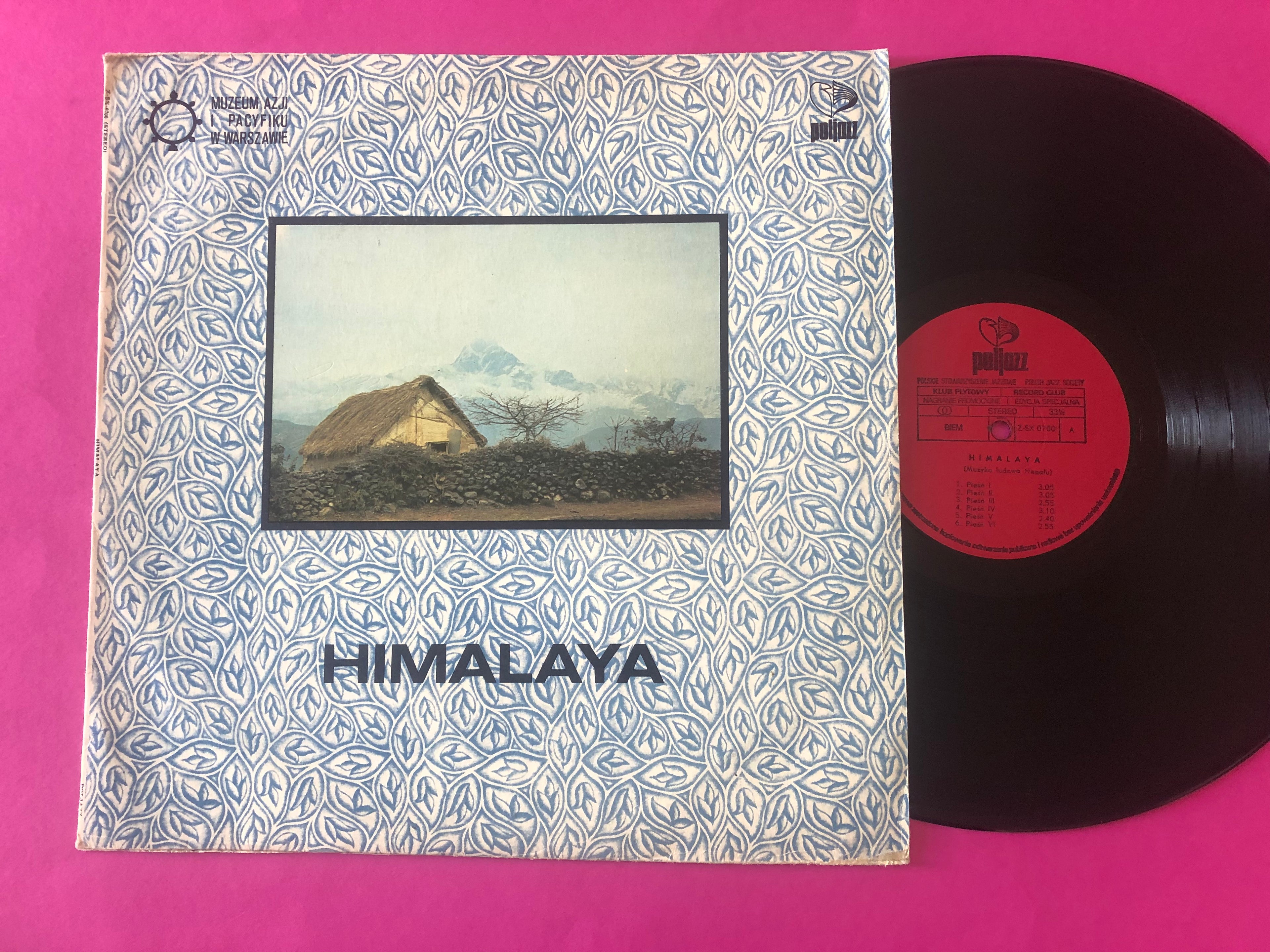 Unknown Artist : Himalaya - Muzyka Ludowa Nepalu (LP,Album,Promo)