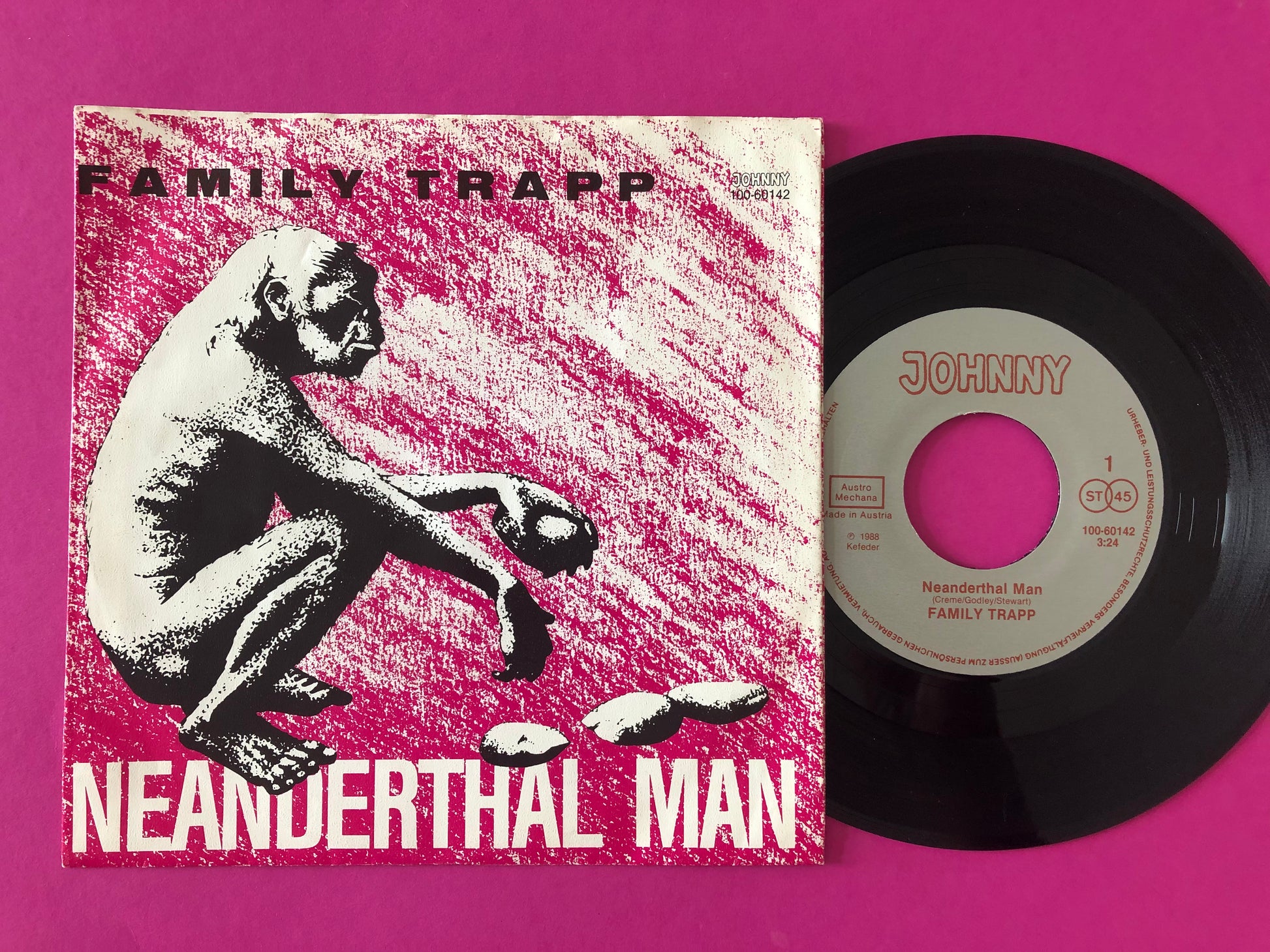 Family Trapp : Neanderthal Man (7",45 RPM,Single)