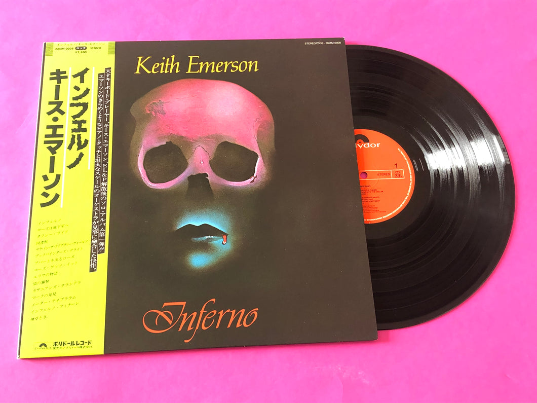 Keith Emerson : Inferno (Original Soundtrack) (LP, Album, Gat)