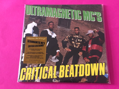 Ultramagnetic MC's : Critical Beatdown (Expanded) (2xLP, Album, Ltd, Num, RE, Gre)