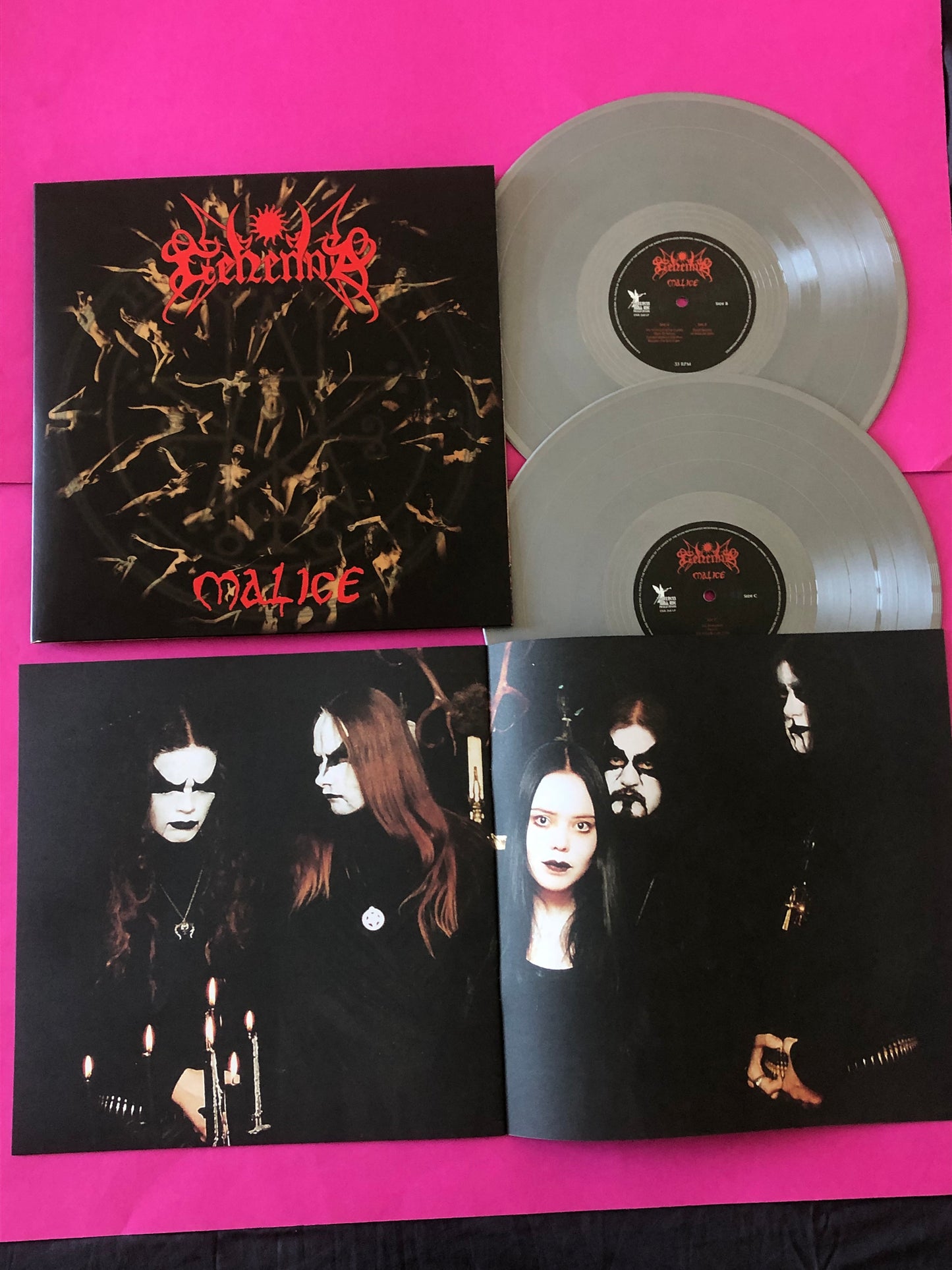 Gehenna : Malice (LP,Album,Limited Edition,Remastered,Stereo)