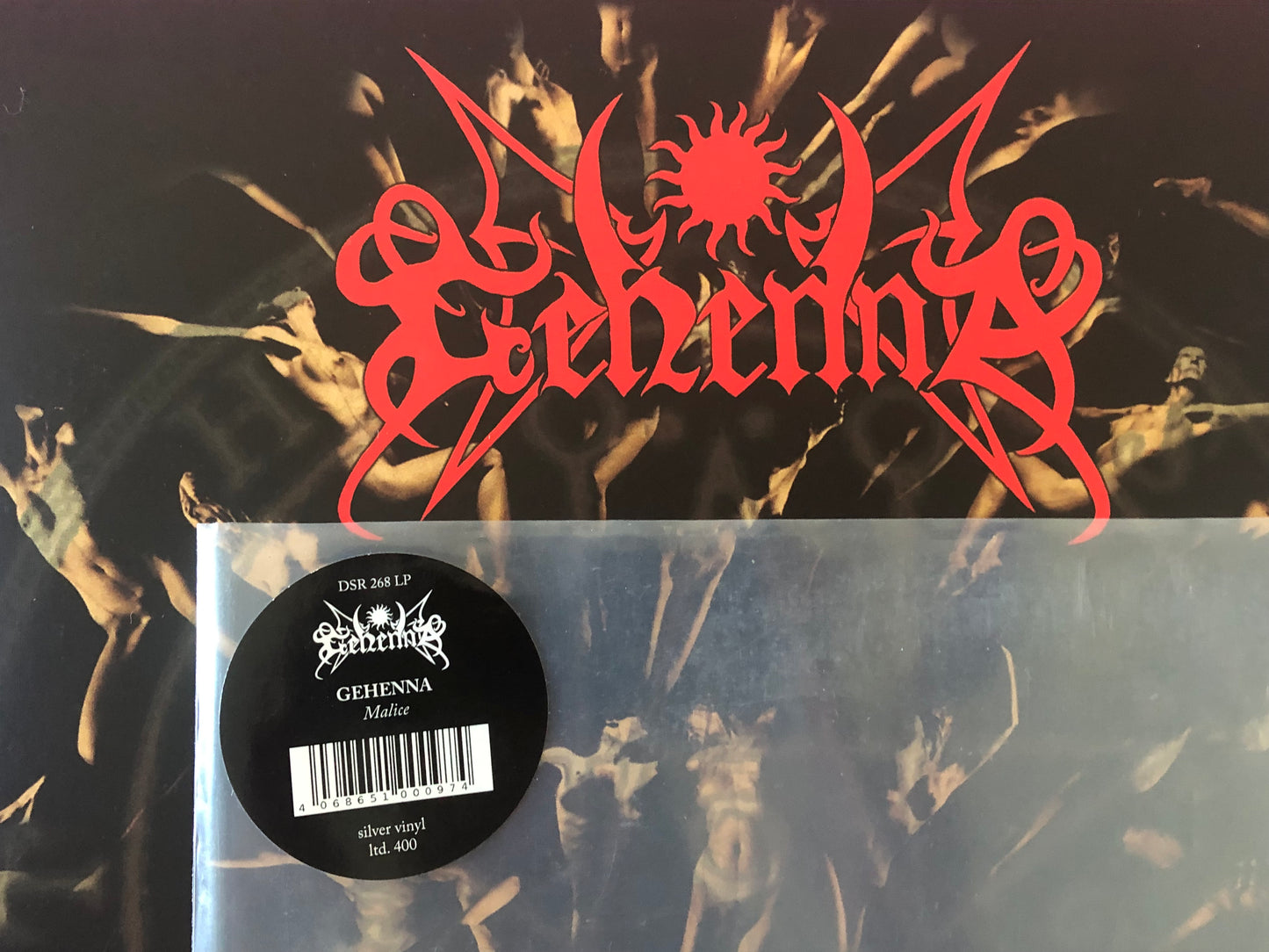 Gehenna : Malice (LP,Album,Limited Edition,Remastered,Stereo)