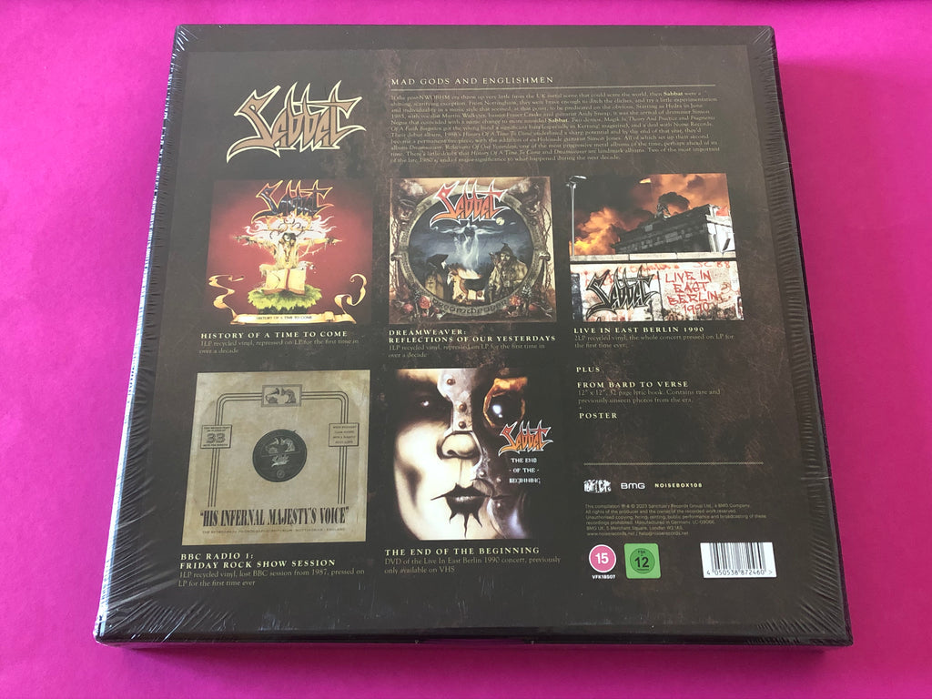 Sabbat (2) : Mad Gods And Englishmen (Compilation,Deluxe Edition)