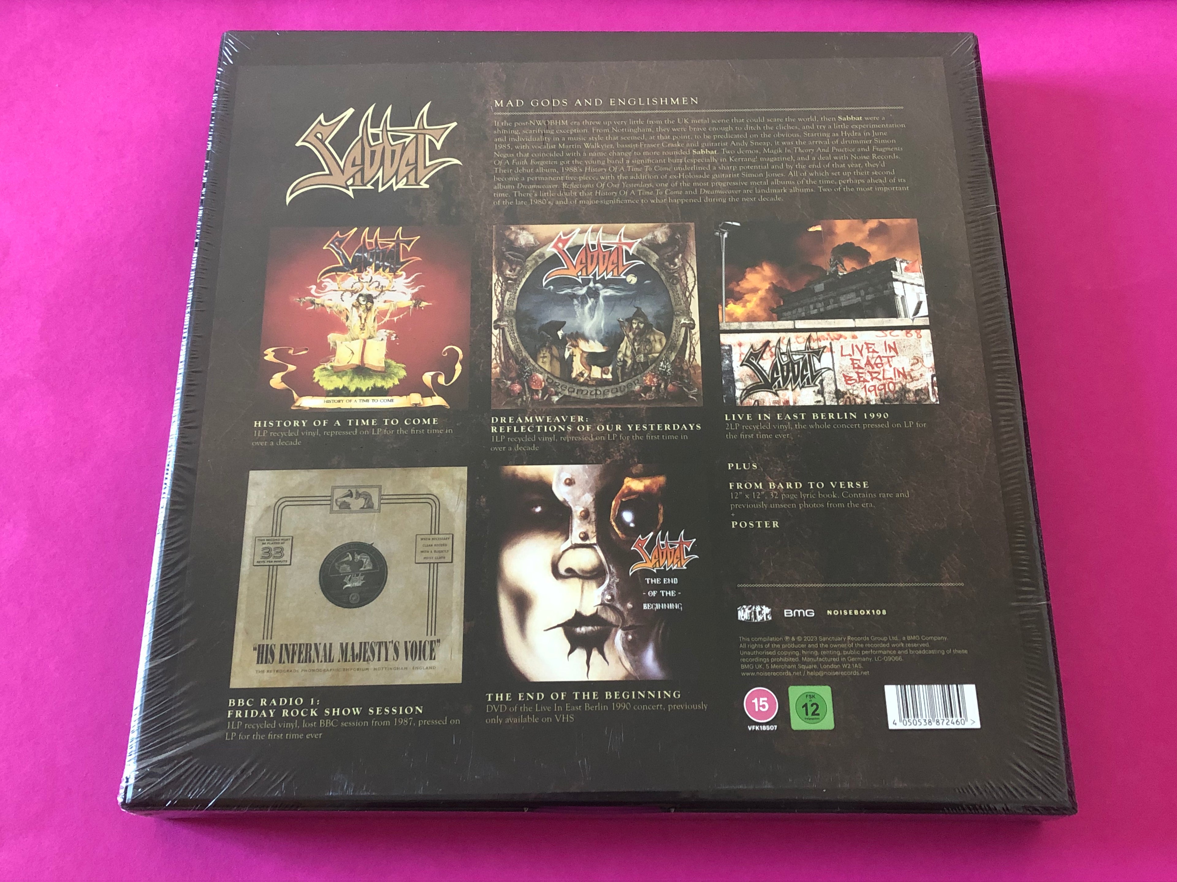 Sabbat (2) : Mad Gods And Englishmen (Compilation,Deluxe Edition)