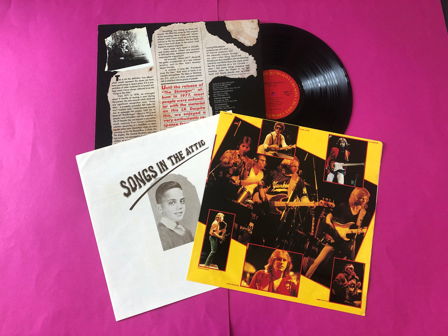 Billy Joel : Songs In The Attic (LP,Album)