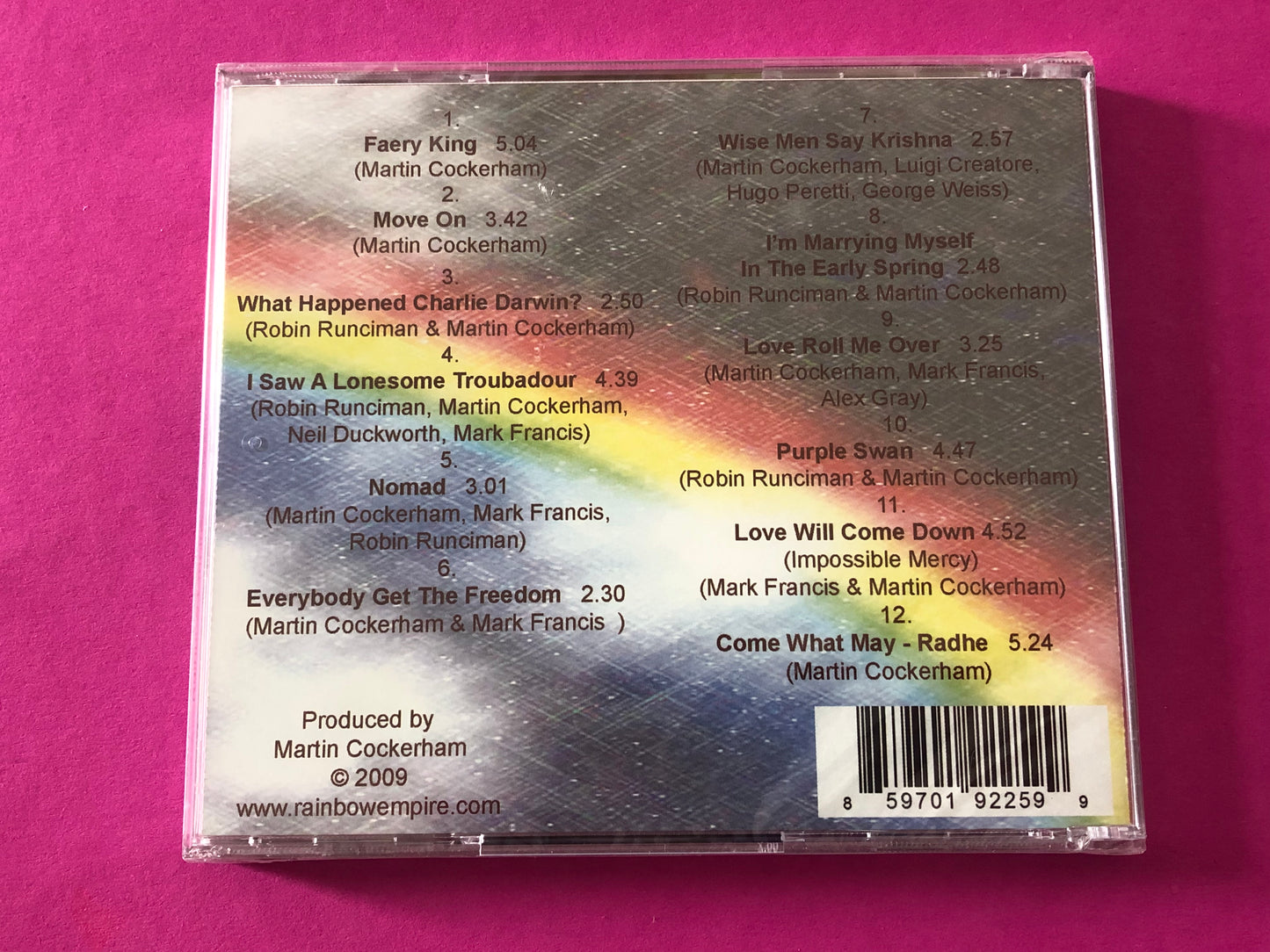 Martin Cockerham : Rainbow Empire (Album)
