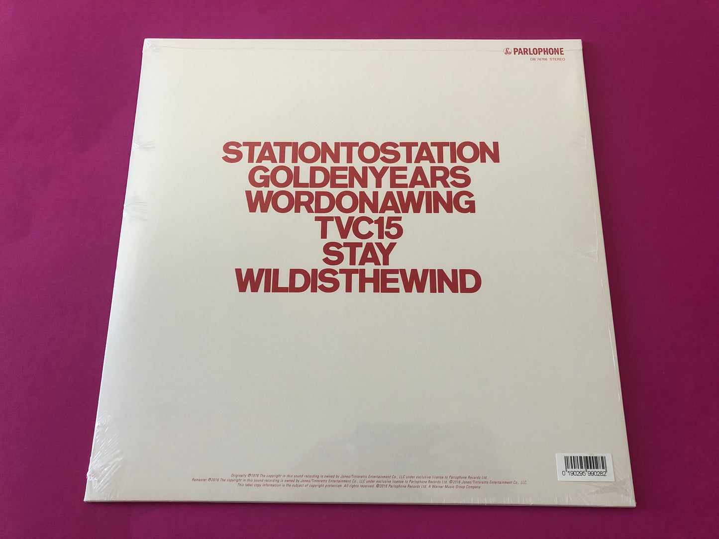 David Bowie : Station To Station (LP,Album,Reissue,Remastered,Stereo)