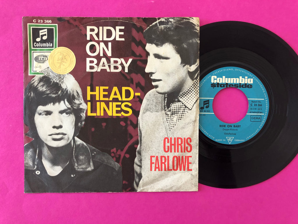 Chris Farlowe : Ride On Baby (7",45 RPM,Single)