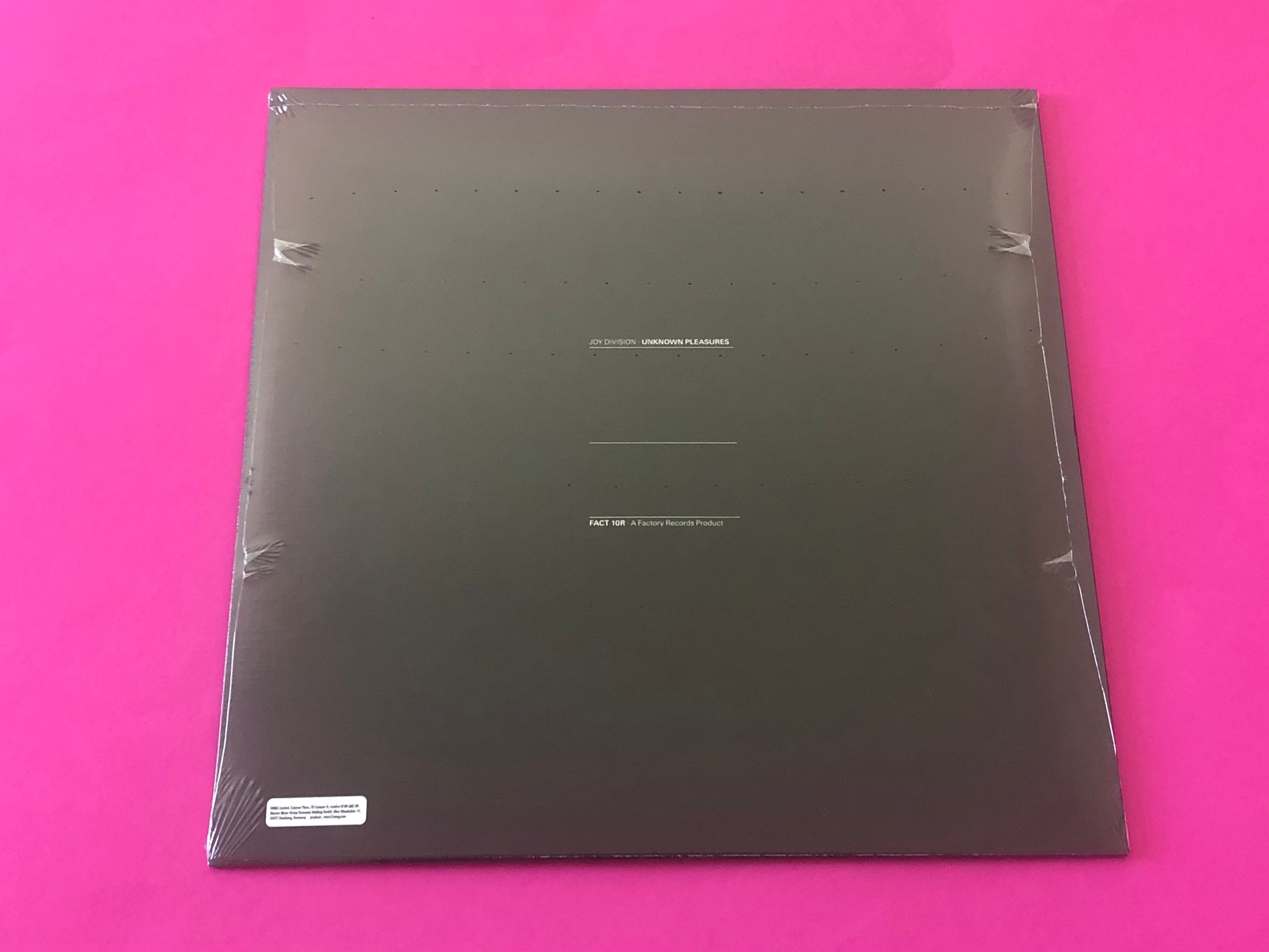 Joy Division : Unknown Pleasures (LP,Album,Reissue,Remastered)