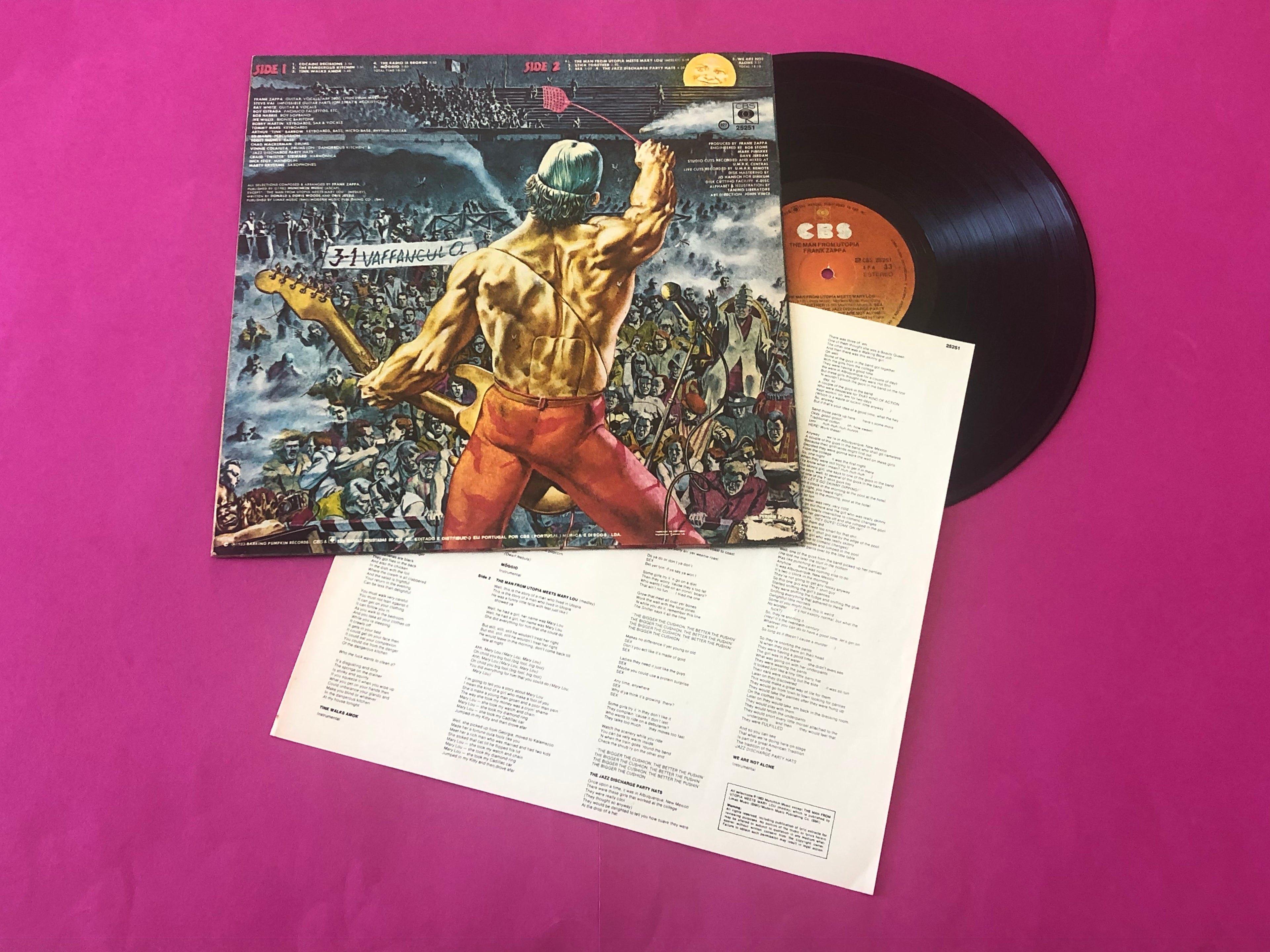 Frank Zappa : The Man From Utopia (LP,Album)