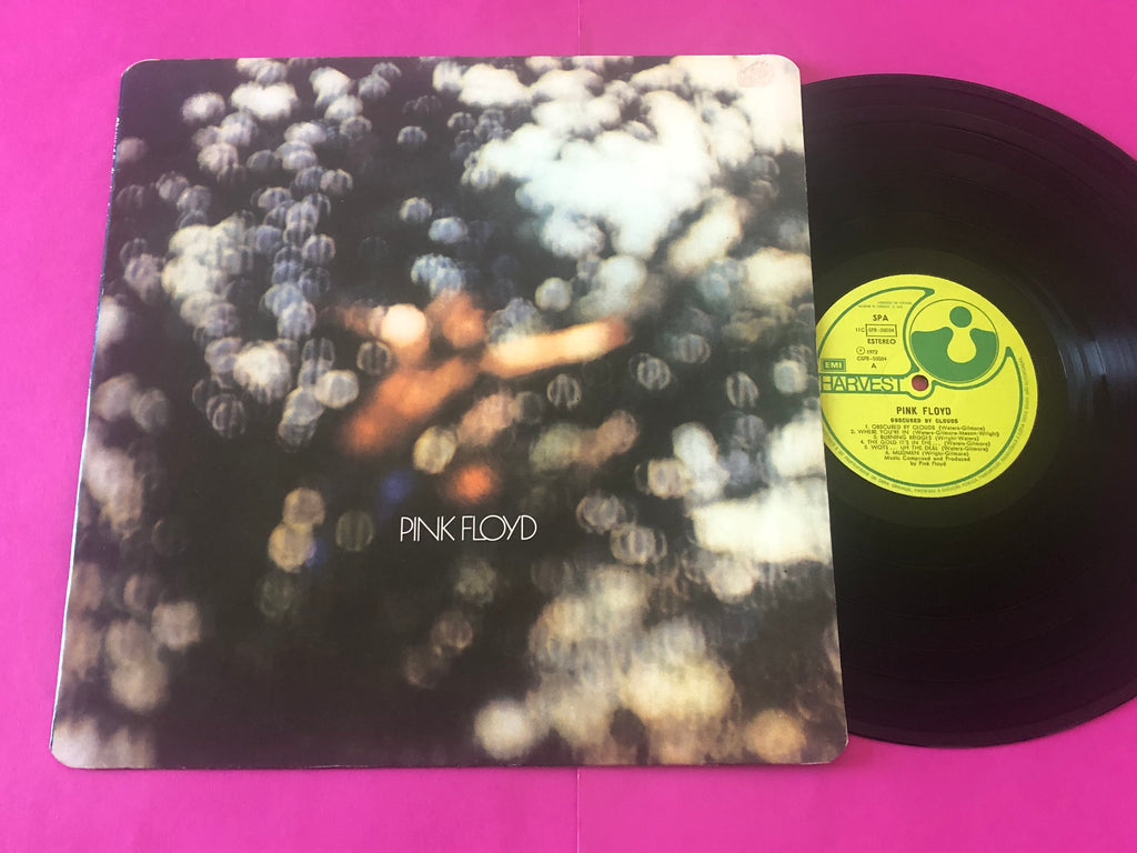 Pink Floyd : Obscured By Clouds (LP,Album,Reissue)