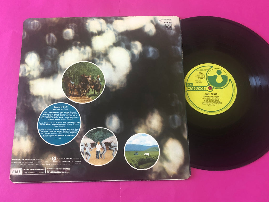 Pink Floyd : Obscured By Clouds (LP,Album,Reissue)