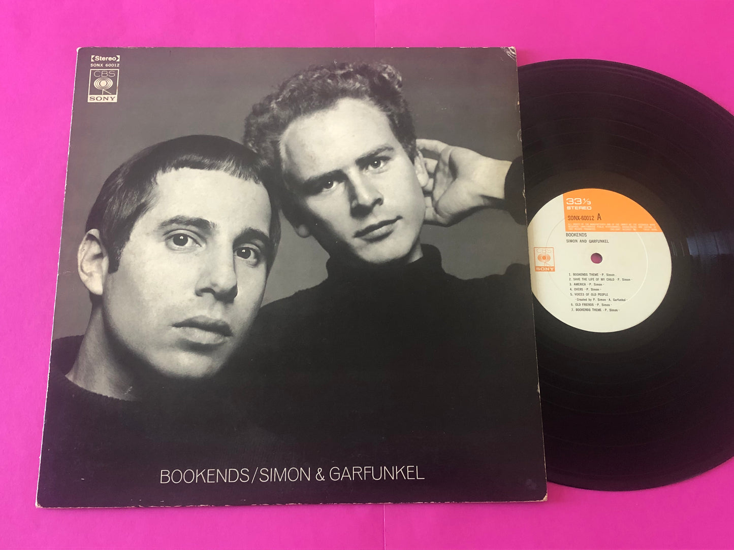Simon & Garfunkel : Bookends (LP,Album,Reissue)